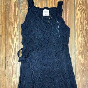 TACH Elegant Black Asymmetrical Dress